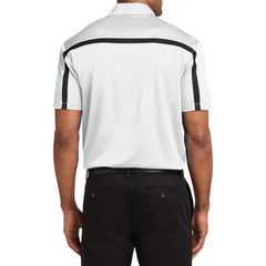 Men's Silk Touch Performance Colorblock Stripe Polo