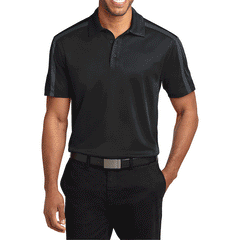 Men's Silk Touch Performance Colorblock Stripe Polo