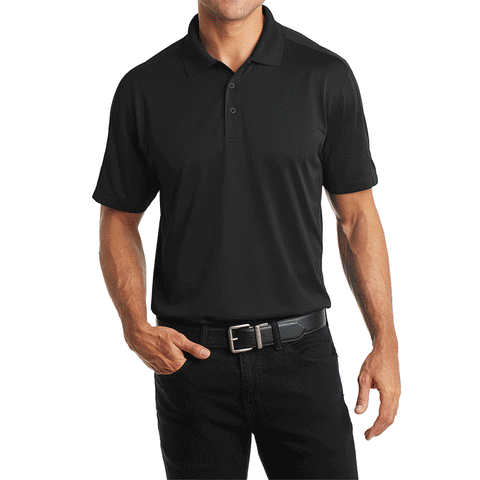 Men's Diamond Jacquard Polo