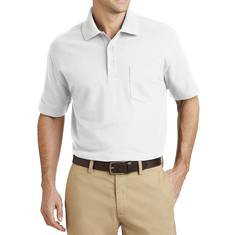 Men's EZCotton Pique Pocket Polo Shirt