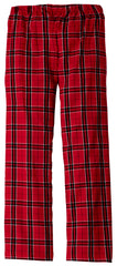 Young Men’s Flannel Plaid Sleepwear Pajamas