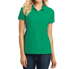Women's Short Sleeves Core Classic Pique Polo T-Shirt Everyday Wear