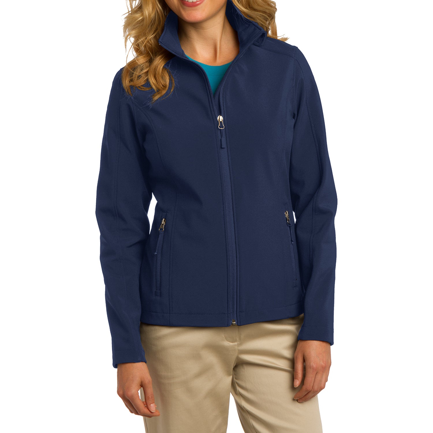 Mafoose Women's Core Soft Shell Jacket Dress Blue Navy