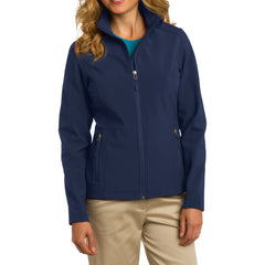 Mafoose Women's Core Soft Shell Jacket Dress Blue Navy
