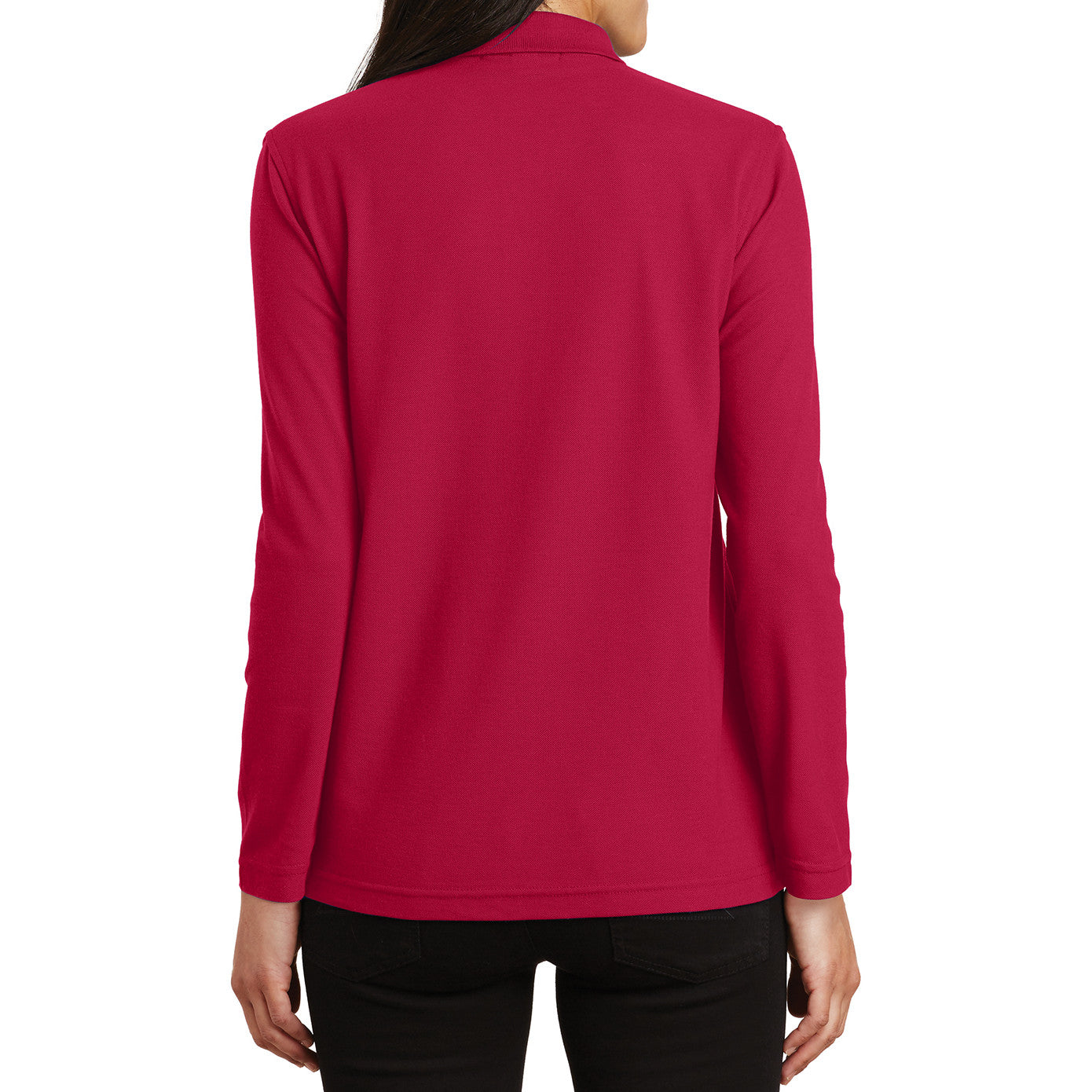 Women's Silk Touch Long Sleeve Polo