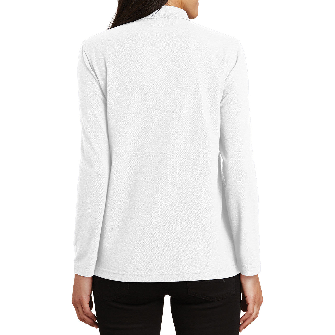 Women's Silk Touch Long Sleeve Polo