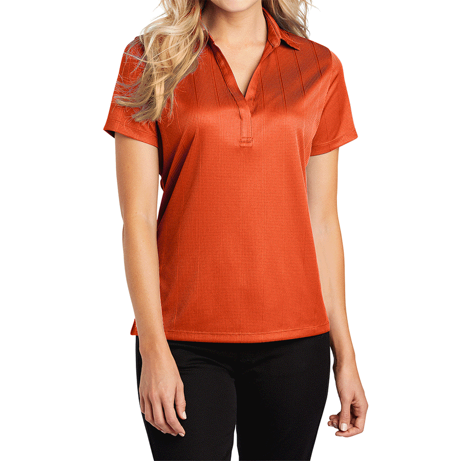 Women's Performance Fine Jacquard Polo T-Shirt