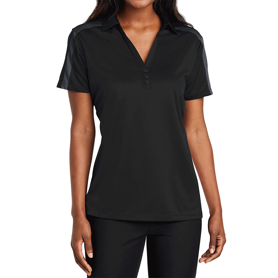 Women's Silk Touch Performance Colorblock Stripe Polo