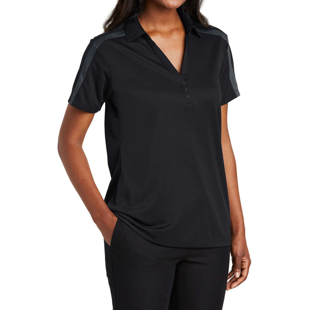 Women's Silk Touch Performance Colorblock Stripe Polo