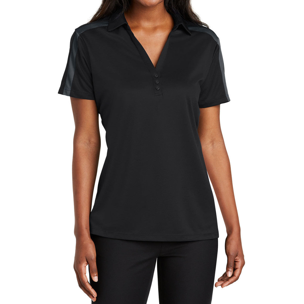 Women's Silk Touch Performance Colorblock Stripe Polo