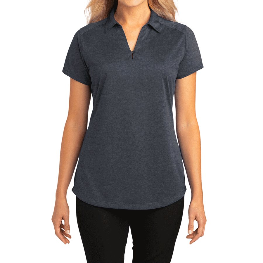 Women's Digi Heather Performance Polo T-Shirt