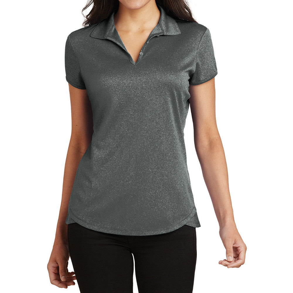 Ladies Trace Heather Polo T-Shirt