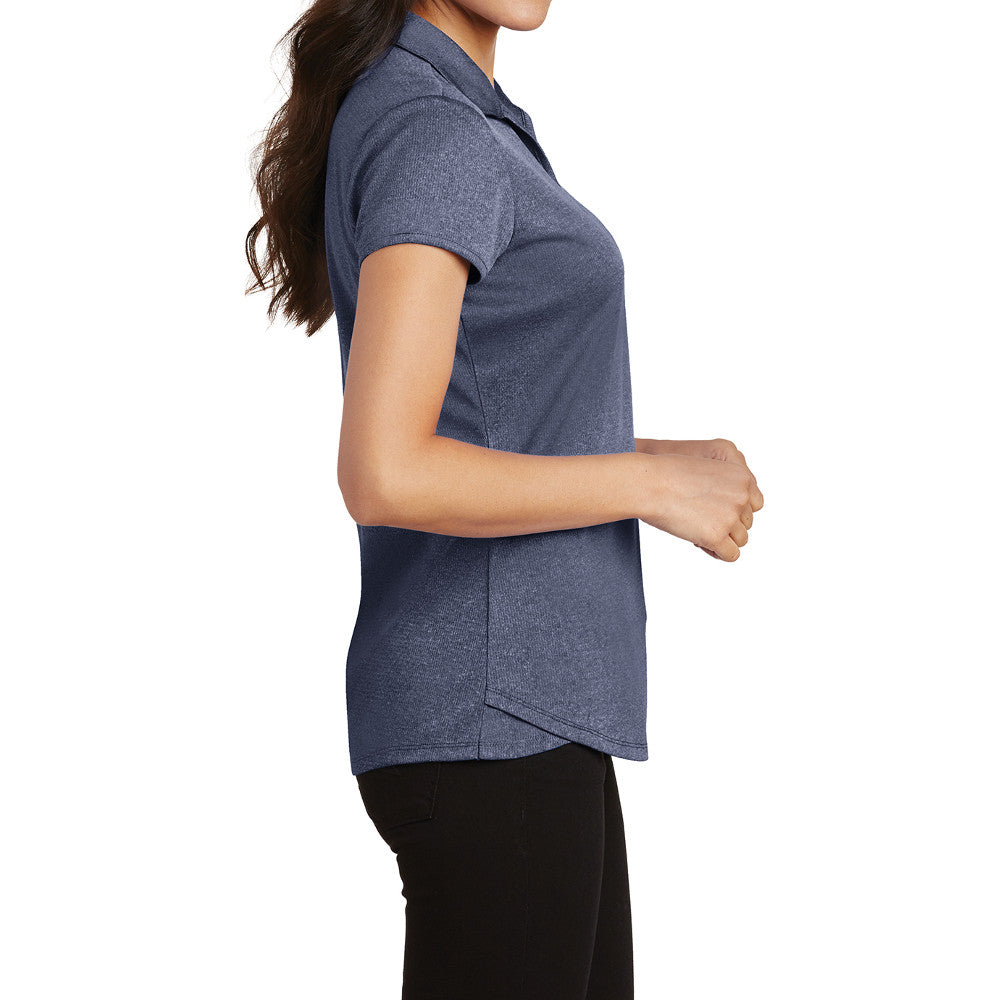 Ladies Trace Heather Polo T-Shirt