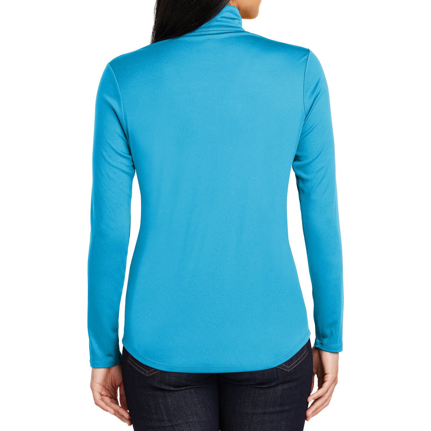 Womens PosiCharge Competitor 1/4-Zip Pullover Atomic Blue