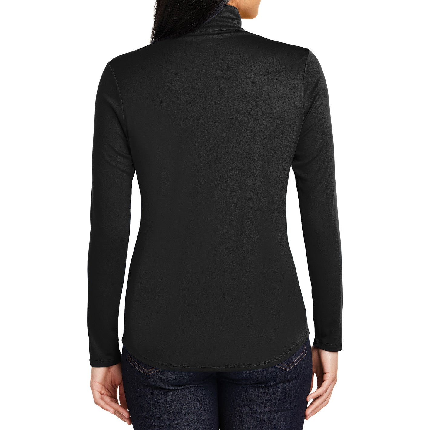 Womens PosiCharge Competitor 1/4-Zip Pullover Black