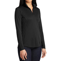 Womens PosiCharge Competitor 1/4-Zip Pullover Black