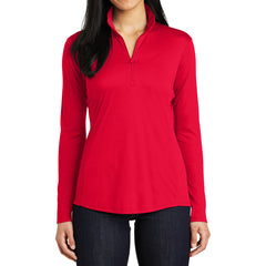 Womens PosiCharge Competitor 1/4-Zip Pullover True Red