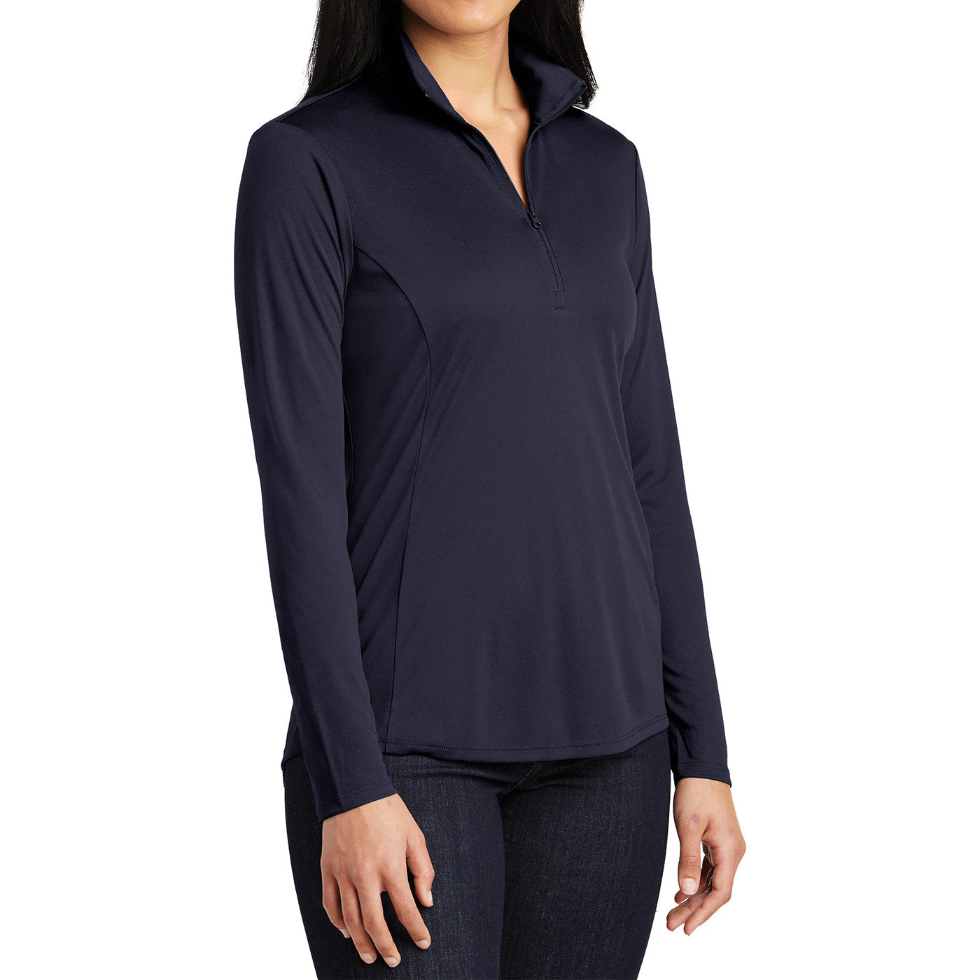 Womens PosiCharge Competitor 1/4-Zip Pullover True Navy