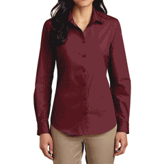 Women’s Long Sleeve Carefree Poplin Shirt
