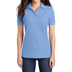 Women's Classic Short Sleeve Core Blend Pique Polo T-shirt