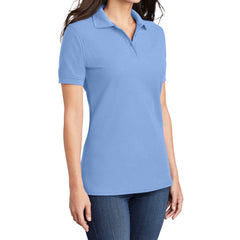 Women's Classic Short Sleeve Core Blend Pique Polo T-shirt