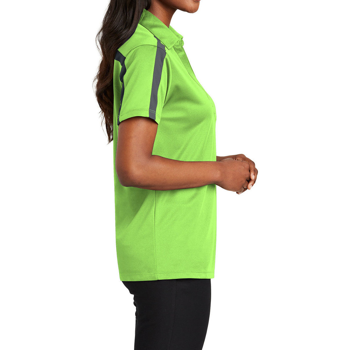 Women's Silk Touch Performance Colorblock Stripe Polo