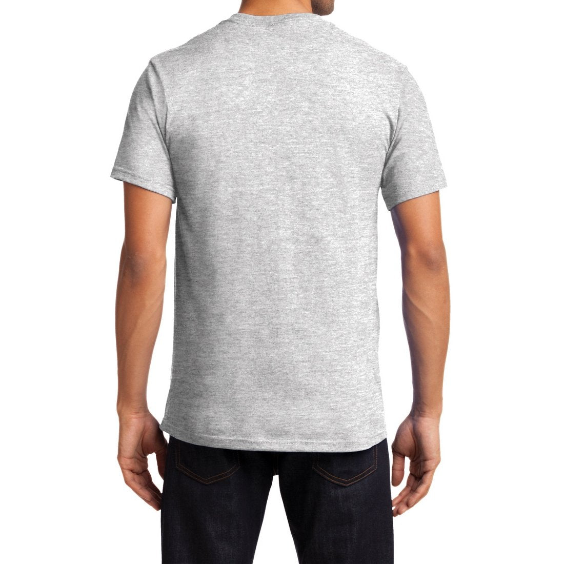Men's Essential T Shirt with Pocket Ash
