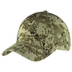 Mafoose Digital Ripstop Camouflage Cap Green Camo