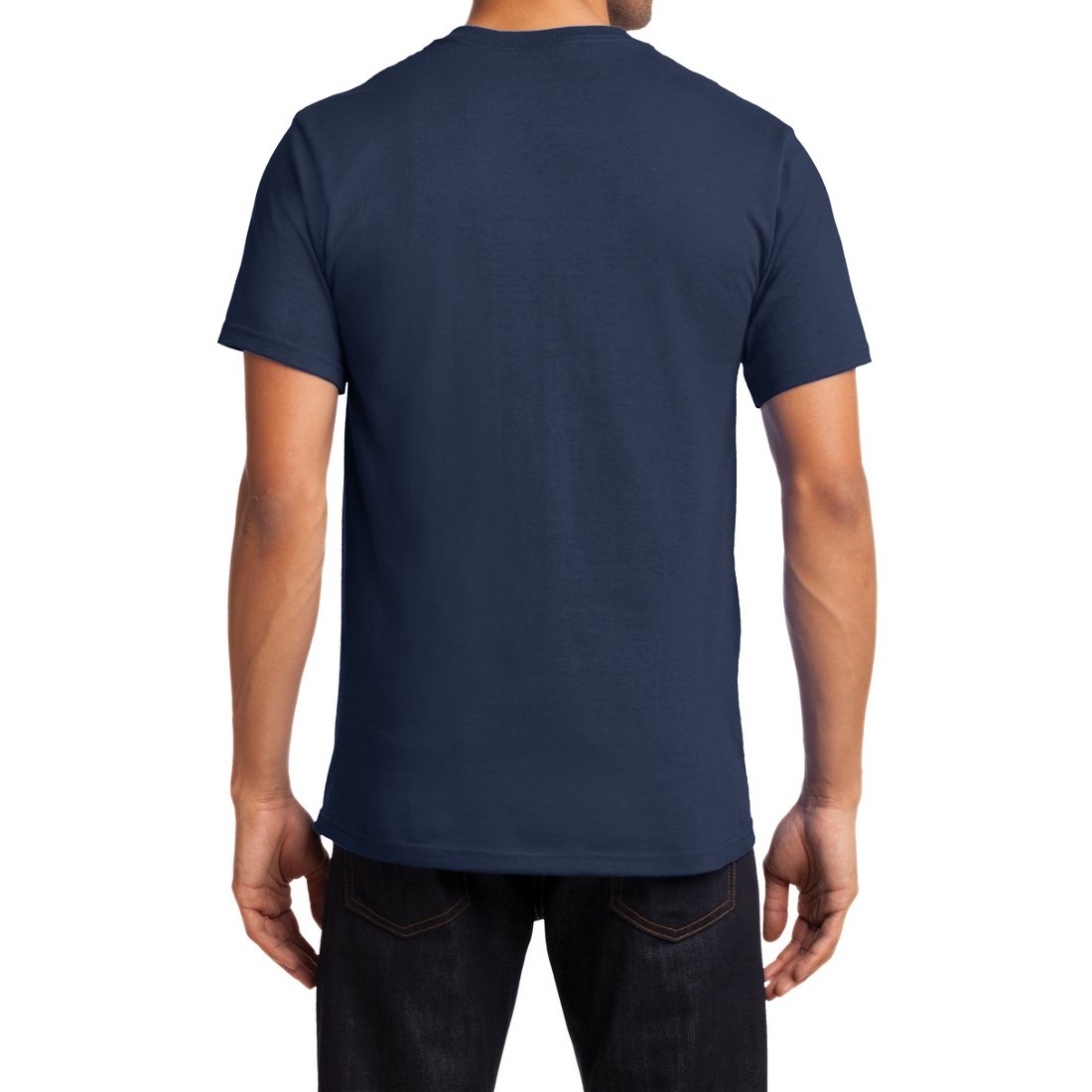 Men's Essential T Shirt with Pocket Navy