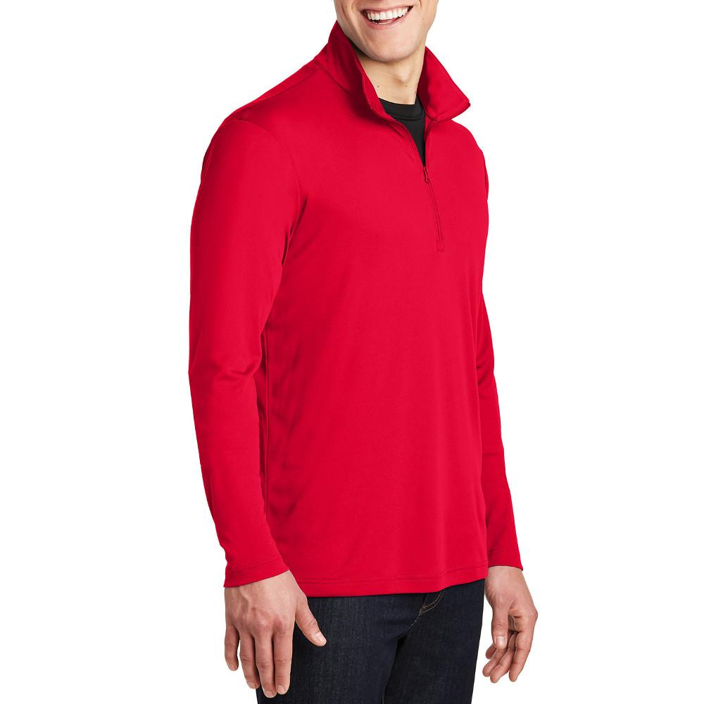 PosiCharge Competitor Cadet Collar 1/4-Zip Pullover True Red