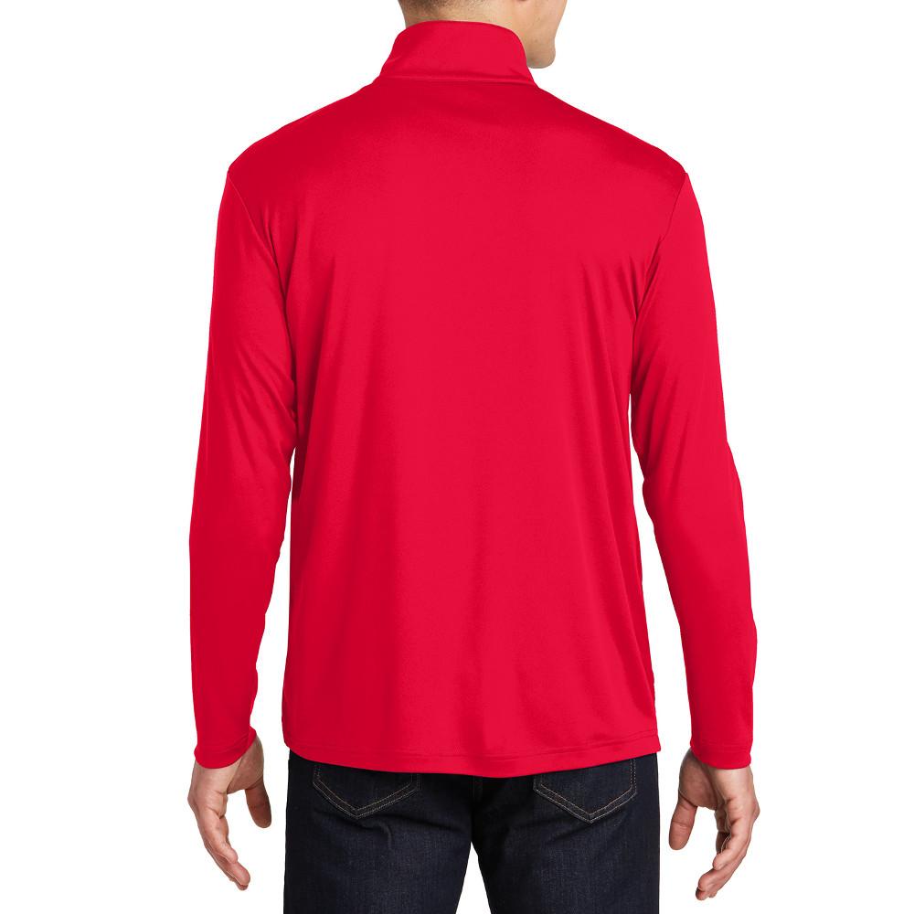 PosiCharge Competitor Cadet Collar 1/4-Zip Pullover True Red
