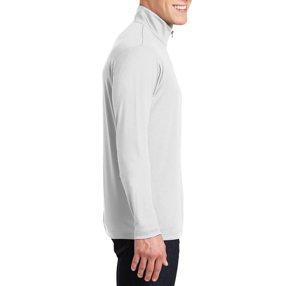 PosiCharge Competitor Cadet Collar 1/4-Zip Pullover White