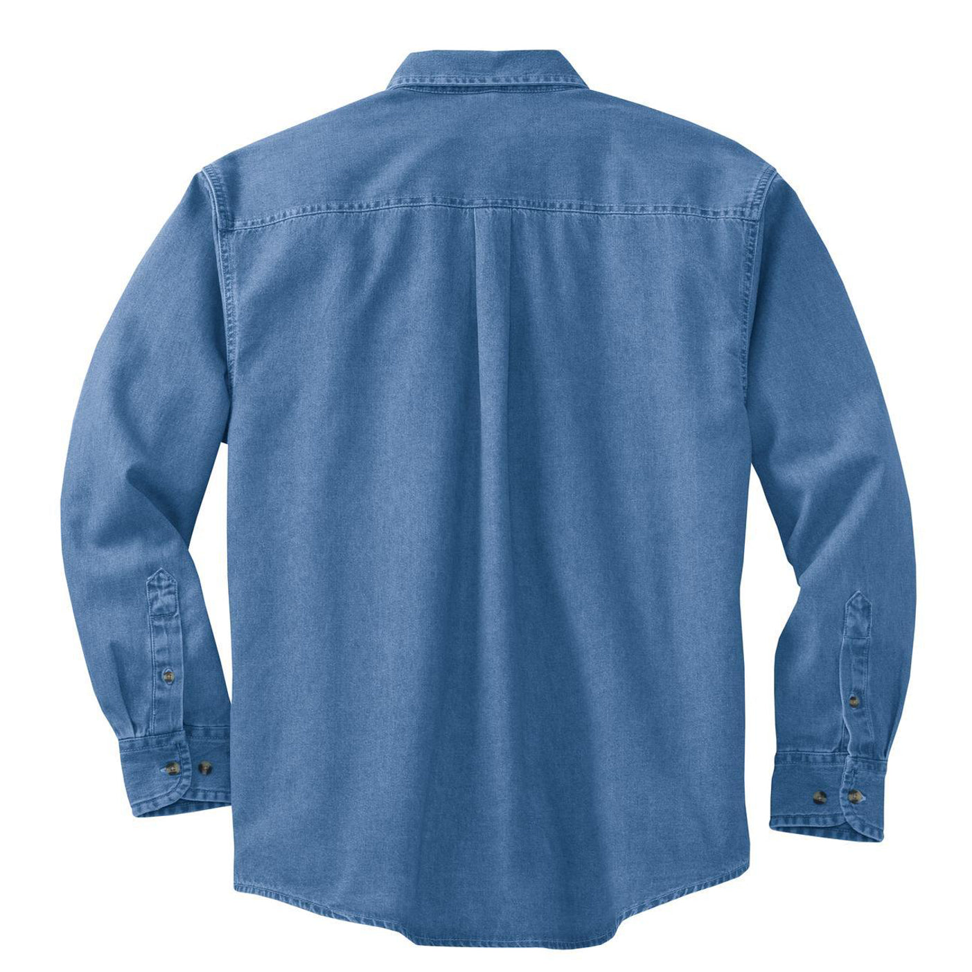 Men's Long Sleeve Denim Shirt