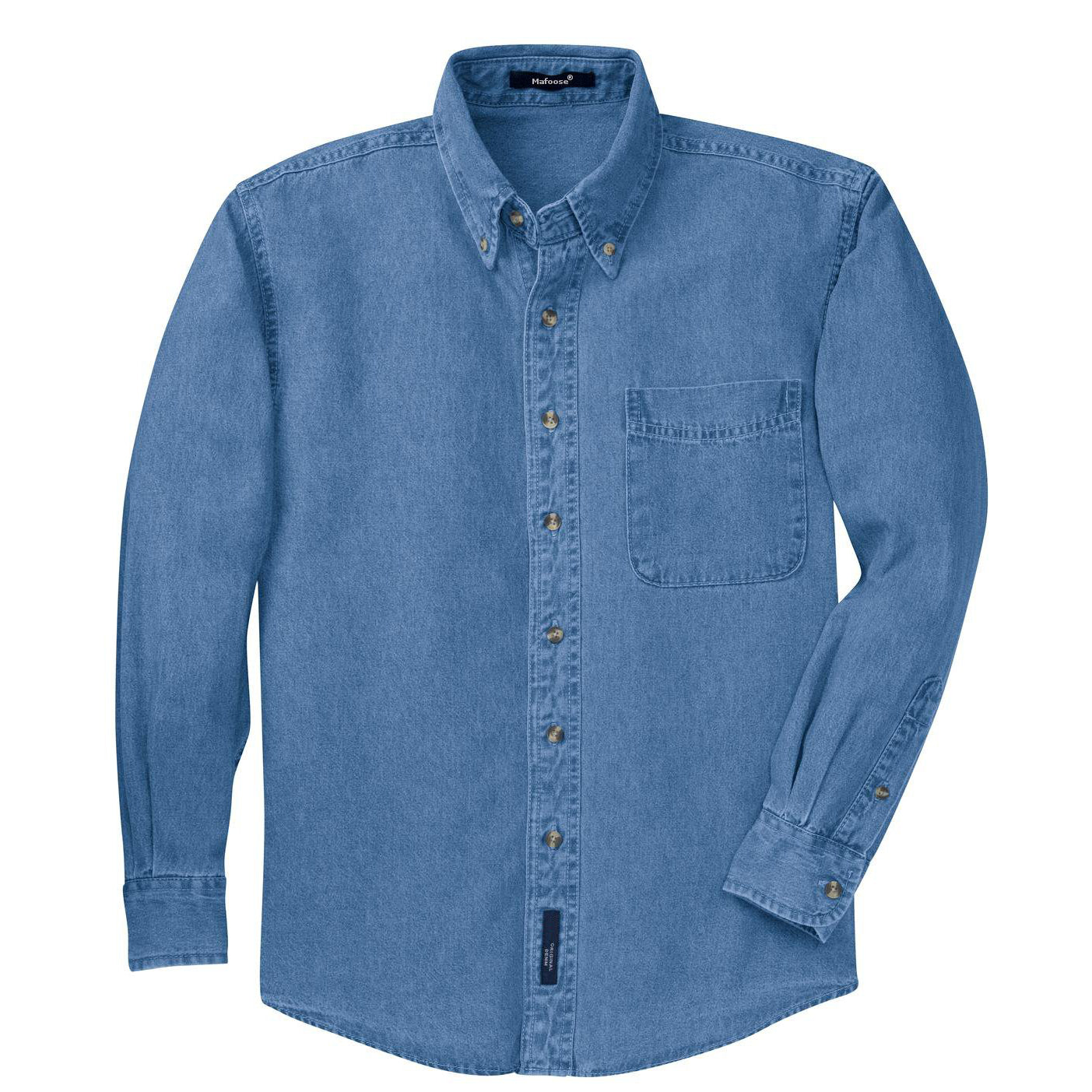 Men's Long Sleeve Denim Shirt