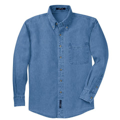 Men's Long Sleeve Denim Shirt