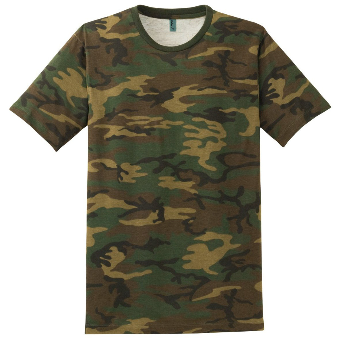 Men's Perfect Weight Camo Crew Tee Military Camo