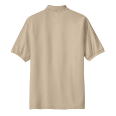 Men's Silk Touch Polo with Pocket Shirt Stone