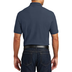 Men's Short Sleeves Tall Core Classic Pique Polo Shirt for Everyday Wear