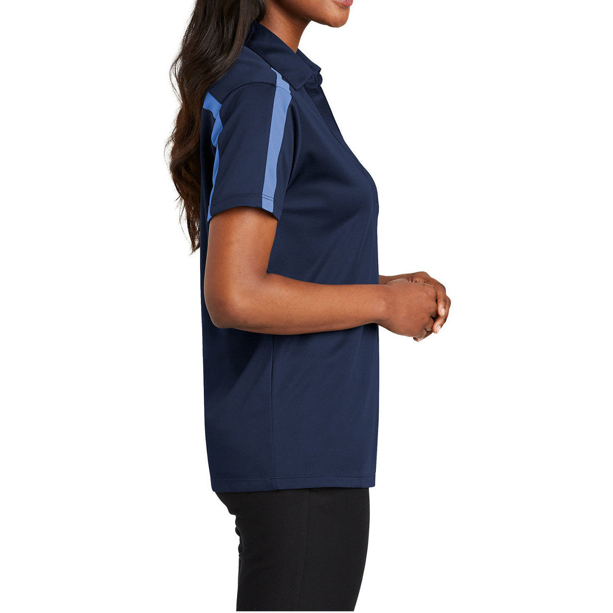 Women's Silk Touch Performance Colorblock Stripe Polo