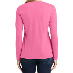 Women's Long Sleeve Fan Favorite V-Neck Tee