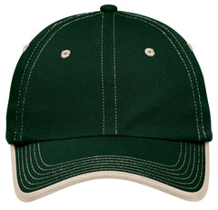 Men's Classic Look Vintage Washed Contrast Stitch Cap
