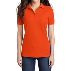 Women's Classic Short Sleeve Core Blend Pique Polo T-shirt