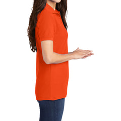 Women's Classic Short Sleeve Core Blend Pique Polo T-shirt