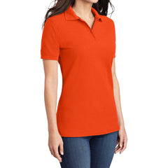 Women's Classic Short Sleeve Core Blend Pique Polo T-shirt