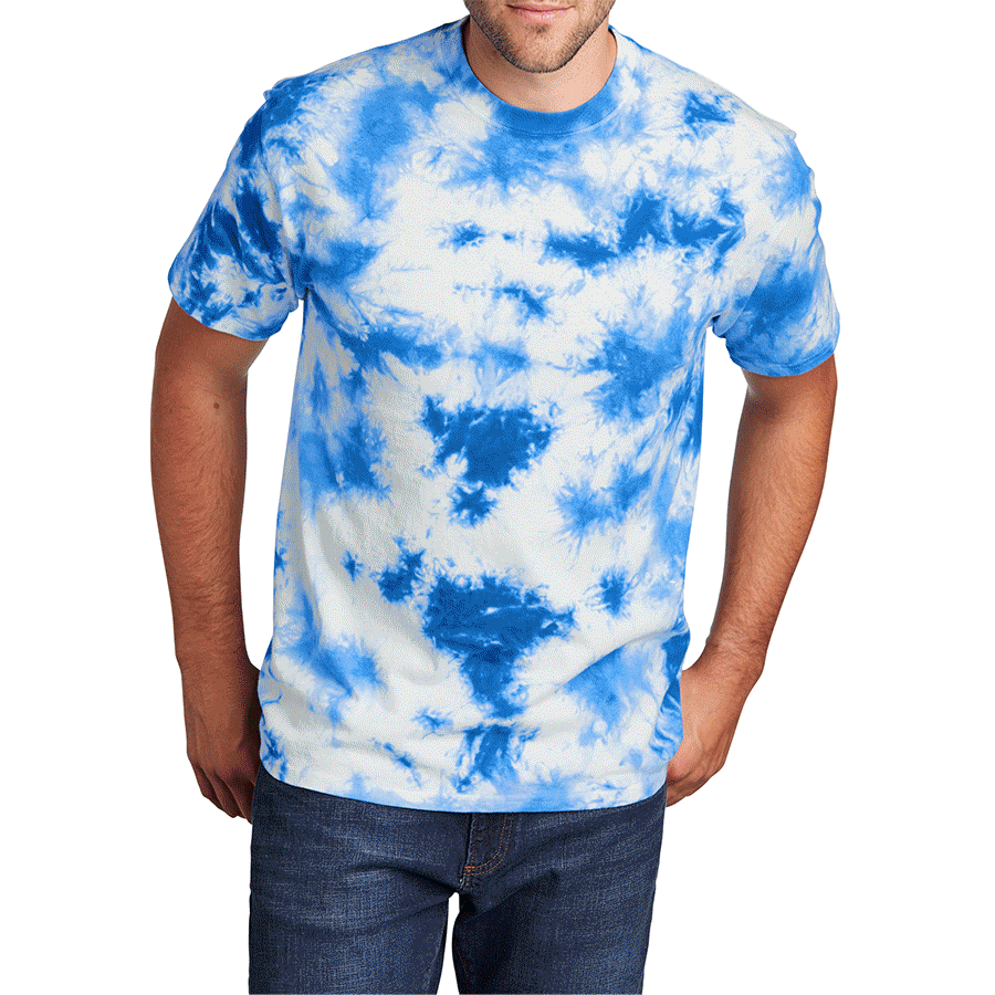 Men's Crystal Tie-Dye Tee