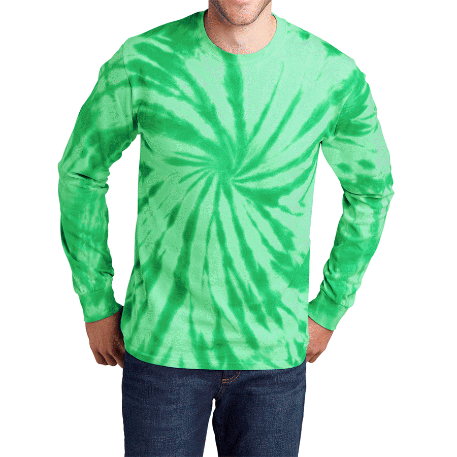Men's Tie-Dye Long Sleeve Tee