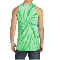 Men's Tie-Dye Tank Top - Kelly