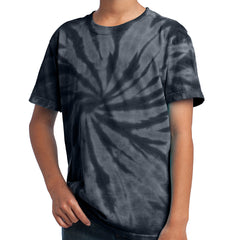 Youth Tie-Dye Tee - Black