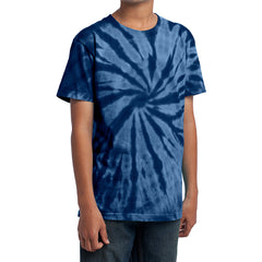 Youth Tie-Dye Tee - Navy