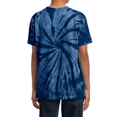 Youth Tie-Dye Tee - Navy